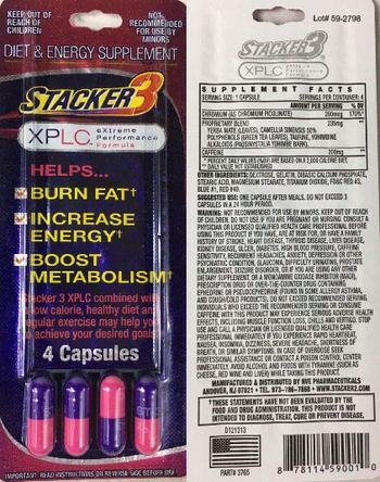 Stacker3 Stacker3 XPLC - supplement