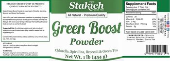 Stakich Green Boost Powder - 