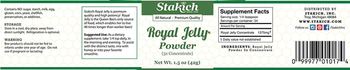 Stakich Royal Jelly Powder - 