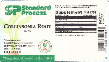 Standard Process Collinsonia Root - supplement