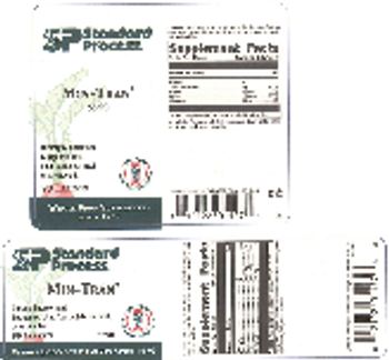 Standard Process Min-Tran - supplement