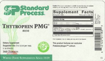 Standard Process Thytrophin PMG - supplement