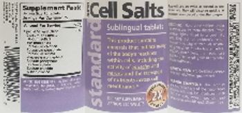 Standard Vitamins Super Cell Salts - supplement