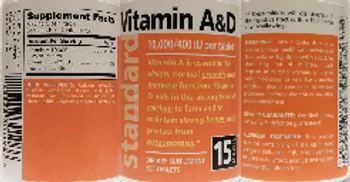 Standard Vitamins Vitamin A&D 10,000/400 IU - supplement