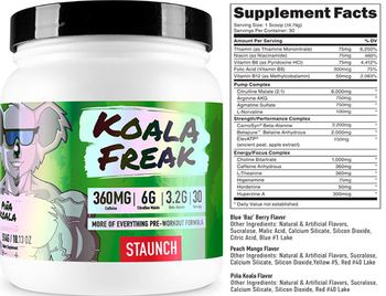 Staunch Koala Freak Pina Koala - supplement