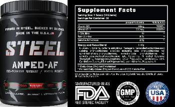 Steel Amped-AF Black Cherry Sherbet - supplement