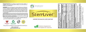 StemFoods Supplements StemLiver - supplement