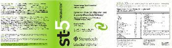 StemTech ST-5 With MigraStem Creamy Vanilla - supplement