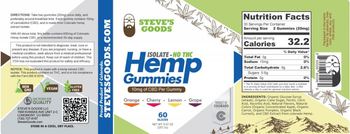 Steve's Goods Hemp Gummies - supplement