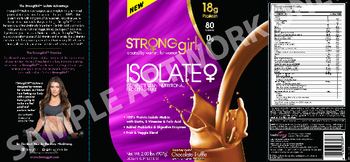 StrongGirl Isolate Chocolate Truffle - supplement
