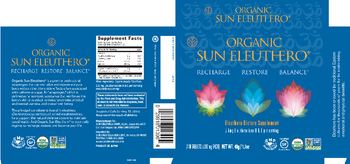 Sun Chlorella Organic Sun Eleuthero - eleuthero supplement