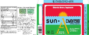 Sun Chlorella Corp. Sun-Chlorella A 200 mg - chlorellsupplement