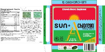 Sun Chlorella Corp. Sun-Chlorella A 500 mg - chlorellsupplement