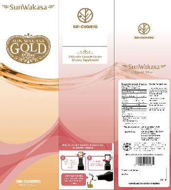 Sun Chlorella Corp. Sun Wakasa Gold Plus - chlorella growth factor supplement