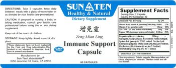 Sun Ten Immune Support Capsule - supplement