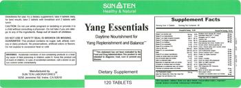 Sun Ten Yang Essentials - supplement
