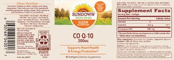 Sundown Co Q-10 200 mg - supplement
