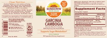 Sundown Garcinia Cambogia - supplement