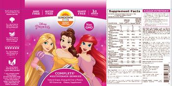 Sundown Kids Complete Multivitamin Gummies Princess - supplement