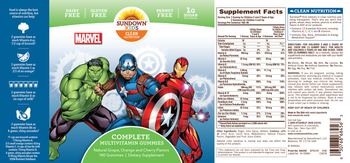 Sundown Kids Complete Multivitamin Marvel Gummies - supplement