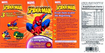 Sundown Marvel The Amazing Spider-Man Complete - childrens multiple vitamin and mineral supplement
