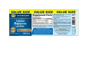 Sundown Naturalist Calcium Magnesium And zinc - supplement