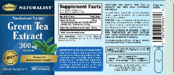 Sundown Naturalist Green Tea Extract 300 mg - supplement