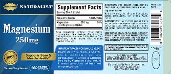 Sundown Naturalist Magnesium 250 mg - supplement