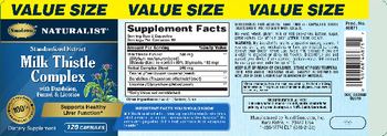 Sundown Naturalist Milk Thistle Complex - supplement