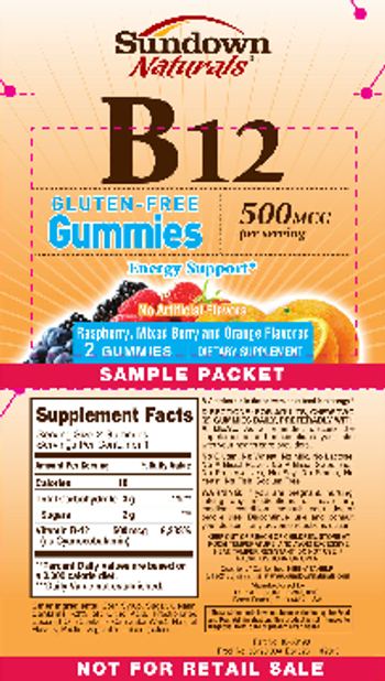 Sundown Naturals B12 - supplement