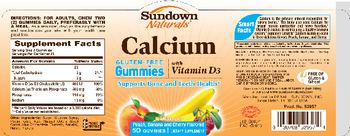 Sundown Naturals Calcium Gummies with Vitamin D3 - supplement