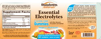 Sundown Naturals Essential Electrolytes - supplement