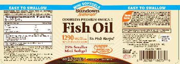 Sundown Naturals Fish Oil 1290 mg - supplement
