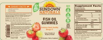 Sundown Naturals Fish Oil Gummies - supplement