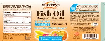 Sundown Naturals Fish Oil Omega-3 EPA/DHA With Vitamin D3 - supplement