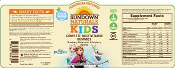 Sundown Naturals Kids Complete Multivitamin Disney Frozen Gummies - supplement