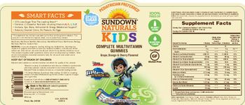 Sundown Naturals Kids Complete Multivitamin Disney Junior Miles from Tomorrowland Gummies - supplement
