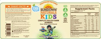 Sundown Naturals Kids Complete Multivitamin Disney Junior Miles from Tomorrowland Gummies - supplement