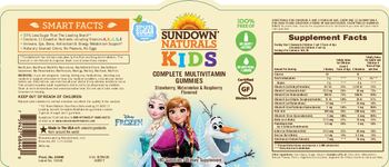 Sundown Naturals Kids Complete Multivitamin Gummies - supplement