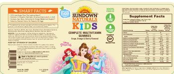 Sundown Naturals Kids Complete Multivitamin Gummies - supplement