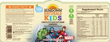 Sundown Naturals Kids Complete Multivitamin Gummies - supplement