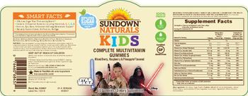 Sundown Naturals Kids Complete Multivitamin Gummies - supplement