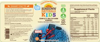 Sundown Naturals Kids Complete Multivitamin Marvel Gummies - supplement