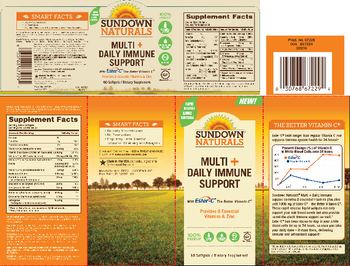 Sundown Naturals Multi + Daily Immune Support - supplement