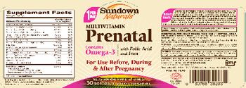 Sundown Naturals Multivitamin Prenatal - supplement