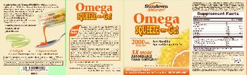 Sundown Naturals Omega Squeeze-N-Go! Natural Orange Flavor - supplement