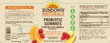 Sundown Naturals Probiotic Gummies - supplement