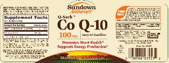 Sundown Naturals Q-Sorb Co Q-10 100 mg - supplement