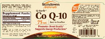 Sundown Naturals Q-Sorb Co Q-10 75 mg - supplement