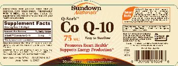 Sundown Naturals Q-Sorb Co Q-10 75 mg - supplement